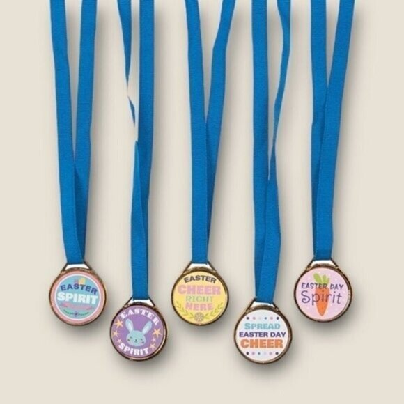 Easter Award Medals - 12 Pc. - Picture 1 of 2